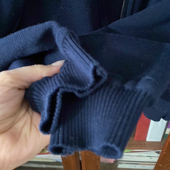 ST Croix Merino Wool Cardigan with Two-way Zipper in Contemporary Fit - Picture 12 of 17